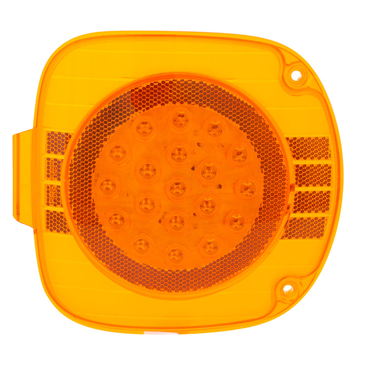 22 LED Turn Signal Light For 1996-2010 Freightliner Century - Amber LED/Amber Lens