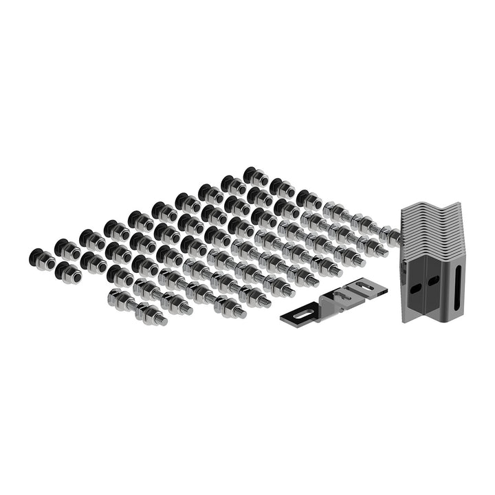 Aluminum Billet Style Grille Insert With Horizontal Bars For Peterbilt 389