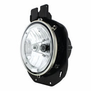 Crystal Headlight With White LED Halo Ring For 1996-2005 Freightliner Century