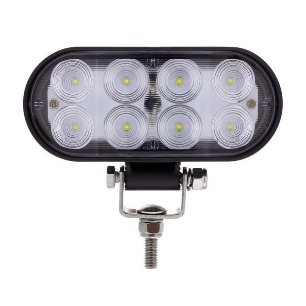 8 LED Oval Wide Angle Driving/Work Light (Retail)