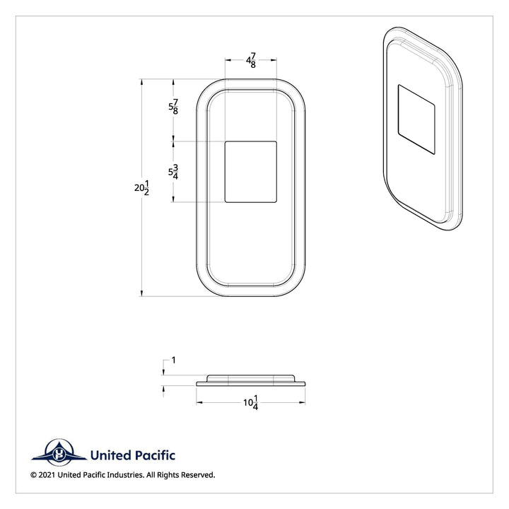 2005+ Peterbilt Stainless Shift Plate Cover