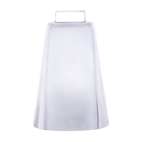 6-3/4" Chrome Large Cow Bell