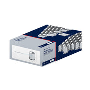 1-1/2" X 3" Chrome Plastic Pointed Nut Covers - Push-On (Color Box of 60)