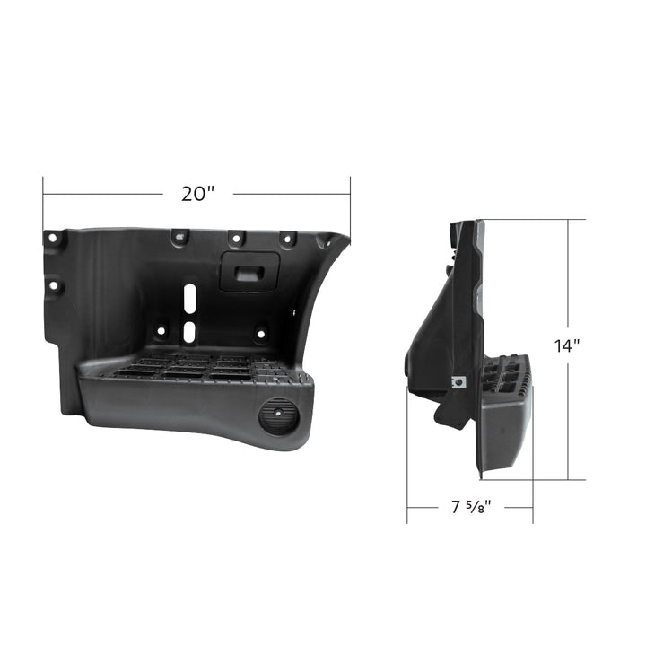 Step Panel For 2016-2020 Hino 155/195-Driver