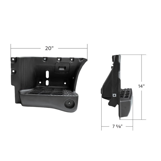 Step Panel For 2016-2020 Hino 155/195-Driver