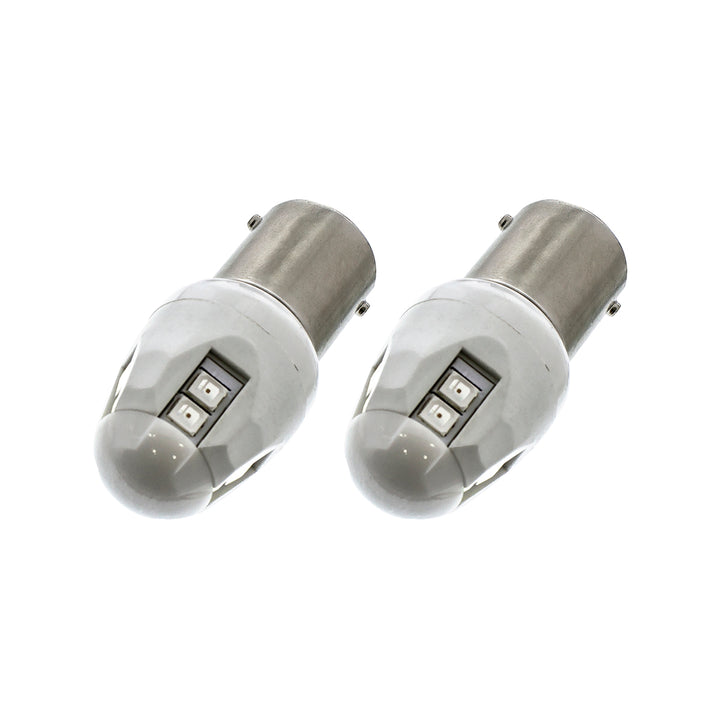 High Power 8 LED 1156 Type Bulb - Red (Card of 2)