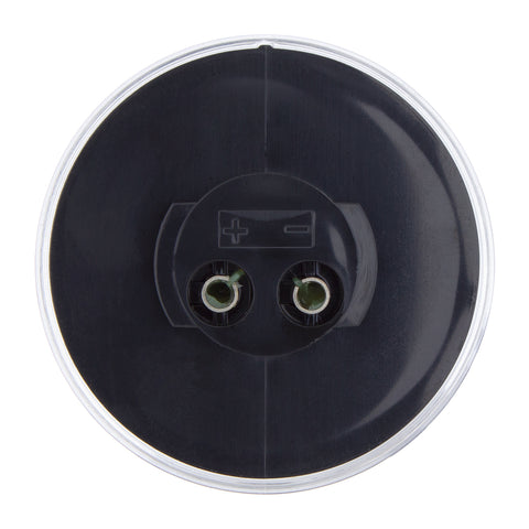 4 LED 2-1/2" Round Abyss Light (Clearance/Marker) - Red LED/Clear Lens