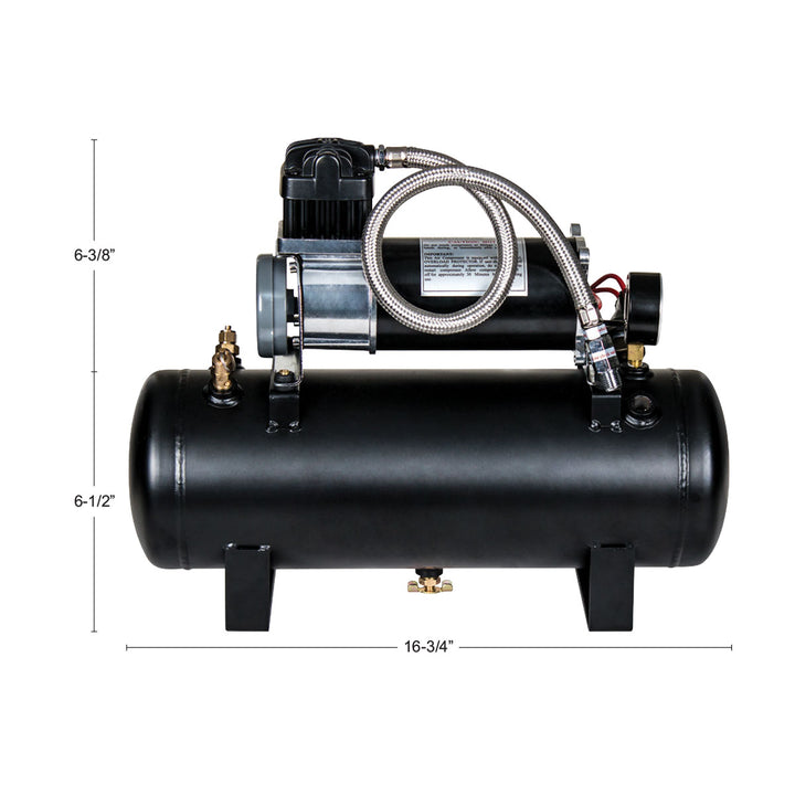 Heavy Duty 12V 150 PSI Air Compressor &amp; Tank Kit - Competition Series