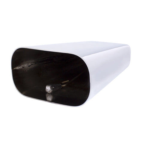 6-3/4" Chrome Large Cow Bell
