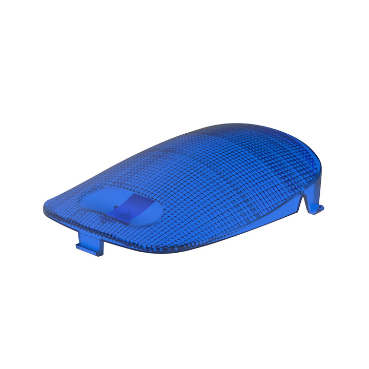 Rectangular Dome Light Lens For 2006+ Peterbilt - Blue