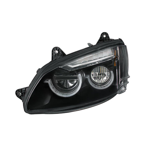 Blackout Full LED Headlight For 2008-2017 Kenworth T660-Driver