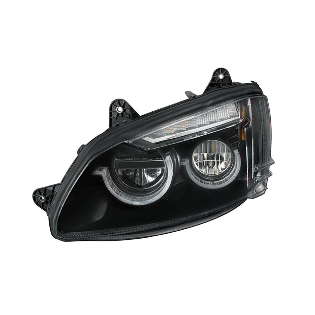 Blackout Full LED Headlight For 2008-2017 Kenworth T660-Driver