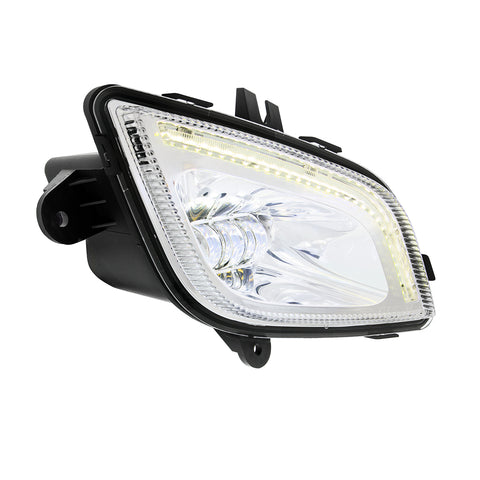 34 LED Chrome Fog Light With LED Light Bar For 2018-2024 Freightliner Cascadia - Passenger