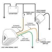 31 LED Turn Signal Light For 1987-2007 Peterbilt 379/378/357  - Amber LED/Clear Lens
