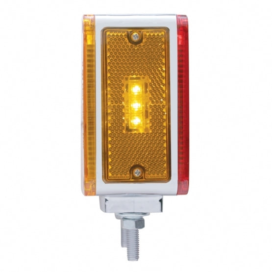 39 LED Reflector Double Face Turn Signal Light (Driver) - Amber &amp; Red LED/Amber &amp; Red Lens