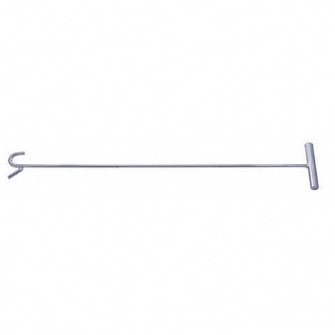 Chrome 31" Long Fifth Wheel Pin Puller, S-Hook (Each)