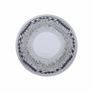9 LED 2" Round Mirage Light (Clearance/Marker) - Amber LED/Clear Lens