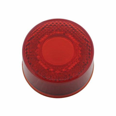9 LED 2" Round Mirage Light (Clearance/Marker) - Red LED/Red Lens