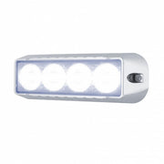 4 LED Warning Light - White LED