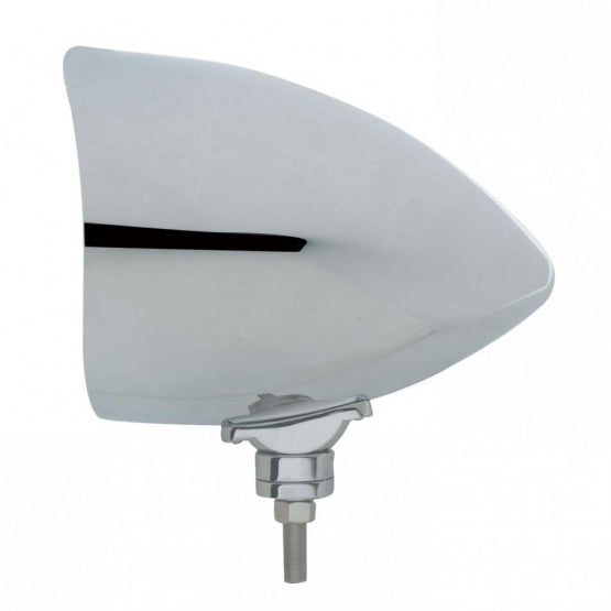 Chrome "CHOPPER" Headlight Housing With Smooth Visor