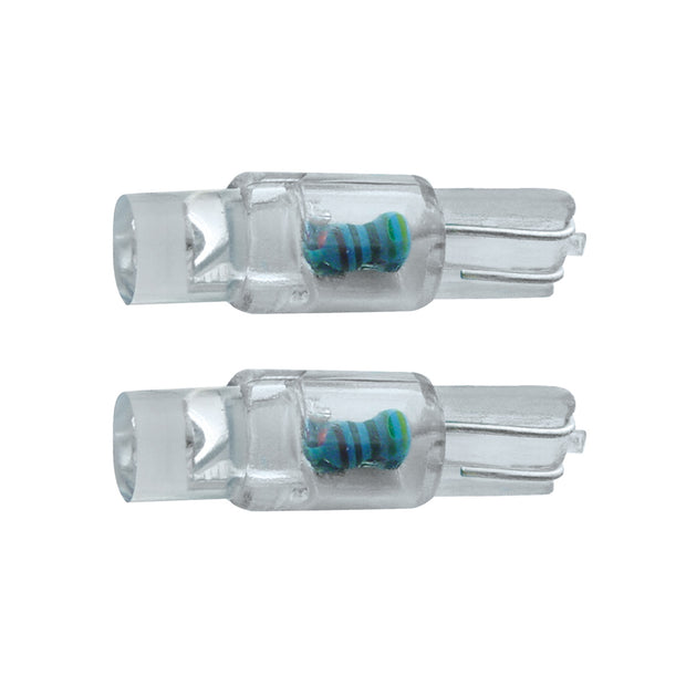 Single Micro LED 37/BP2 Bulb - White (Card of 2)