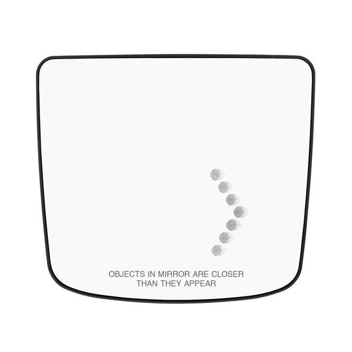Heated Auxiliary Convex Mirror With LED Turn Signal For 2012-2017 Volvo VNL - Passenger