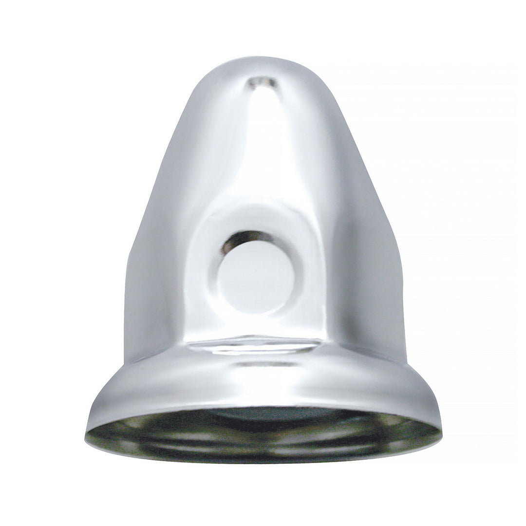 33mm X 2-1/8" Chrome Steel Bullet Nut Cover With Flange