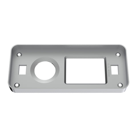 Chrome Plastic Dome Light Cover With Swivel Light Hole For Peterbilt 386 (2006-2010) & 387 (1999-2010)