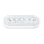 22 LED 6" Oval GloLight (Turn Signal) - Amber LED/Clear Lens