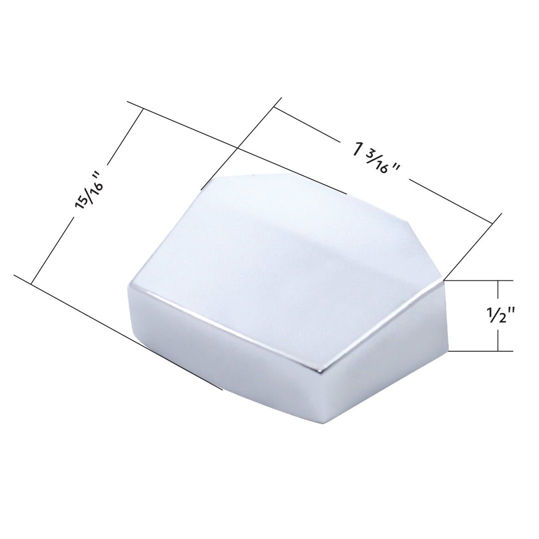 Range Selector Cover - Chrome United Pacific 70273