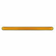 24 LED 12" GloLight Bar With Black Housing - Amber LED/Amber Lens