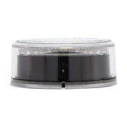 4 LED 2-1/2" Round Abyss Light (Clearance/Marker) - Red LED/Clear Lens