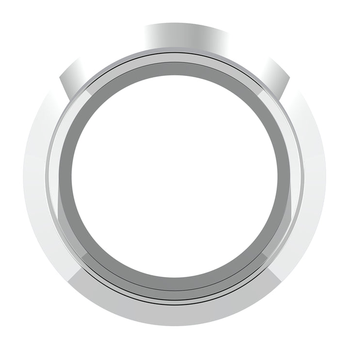 Chrome Plastic Small Gauge Bezel With Visor For 1996-2010 Freightliner Century