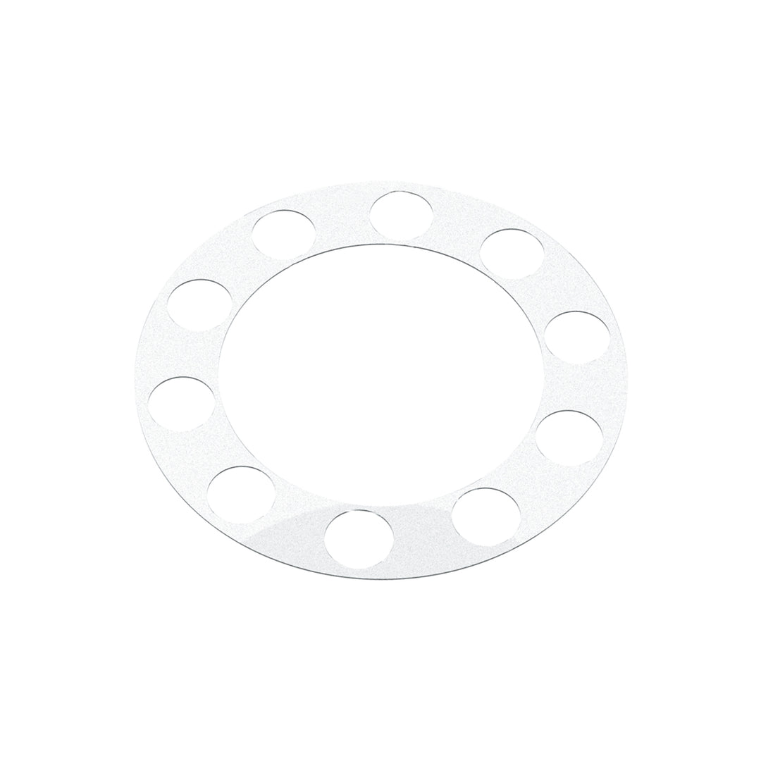 Chrome Plastic Single Hub Design Rear Axle Cover With 33mm Thread-On Nut Covers