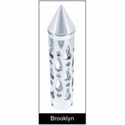 9" Chrome Air Horn Lever Set With "Brooklyn" Grip