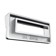 Chrome Plastic Switch Label Covers With Visor For 2001 & Older Peterbilt (6-Pack)