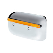24 LED GloLight Rear Headlight Housing Cover For 2008-2023 Peterbilt 389 (Passenger)- Amber LED/Lens