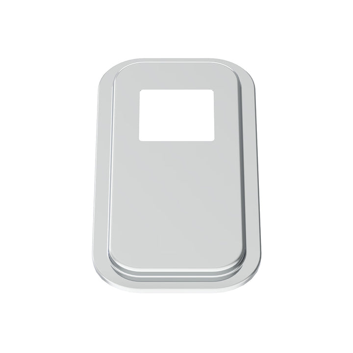 Peterbilt Stainless Steel Shift Plate Cover - 4-3/4" x 4-3/4" Opening