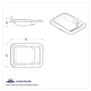 Door Handle Trims For 2005+ Kenworth (Pair)