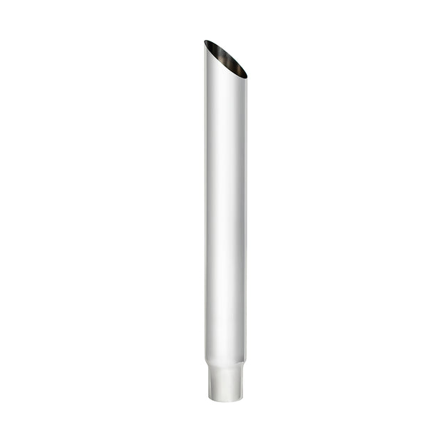 6" Mitred Reduce To 5" O.D. Bottom Exhaust - 72" L
