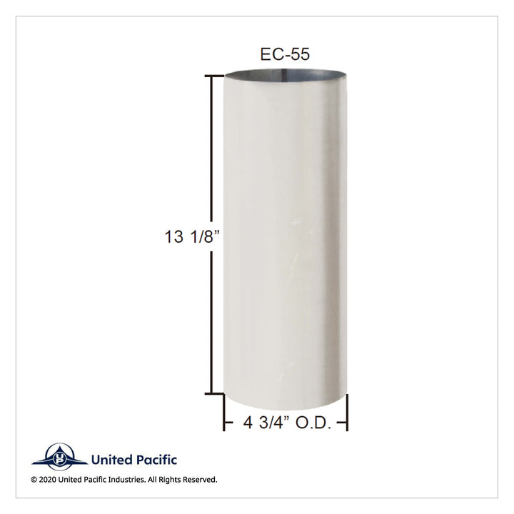 Exhaust Elbow Connector Sleeve Insert - 5" O.D. To 5" O.D.
