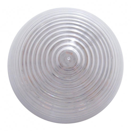 13 LED 2-1/2" Round Beehive Light (Clearance/Marker) - Amber LED/Clear Lens