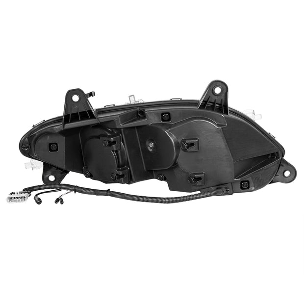 Chrome 17 LED Headlight For 2018-2024 International LT - Driver