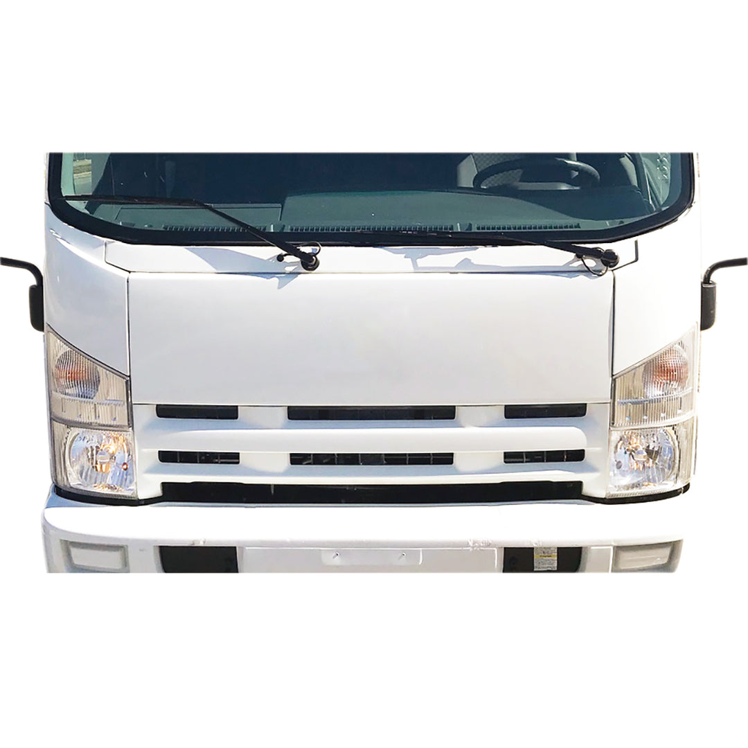 Black Steel Front Panel Assembly For 2008-2024 Isuzu NPR (ELF 400/500/600)