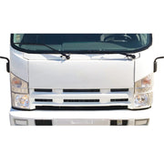 Black Steel Front Panel Assembly For 2008-2024 Isuzu NPR (ELF 400/500/600)