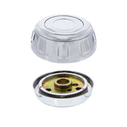 18" Chrome Blade Steering Wheel With Hub & Horn Button Kit For Peterbilt (1998-2005) & Kenworth (2001-2002)