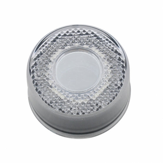 9 LED 2" Round Mirage Light (Clearance/Marker) - Red LED/Clear Lens