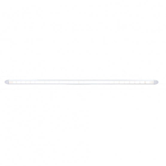 28 LED 12" Slim Light Bar - White LED/Clear Lens