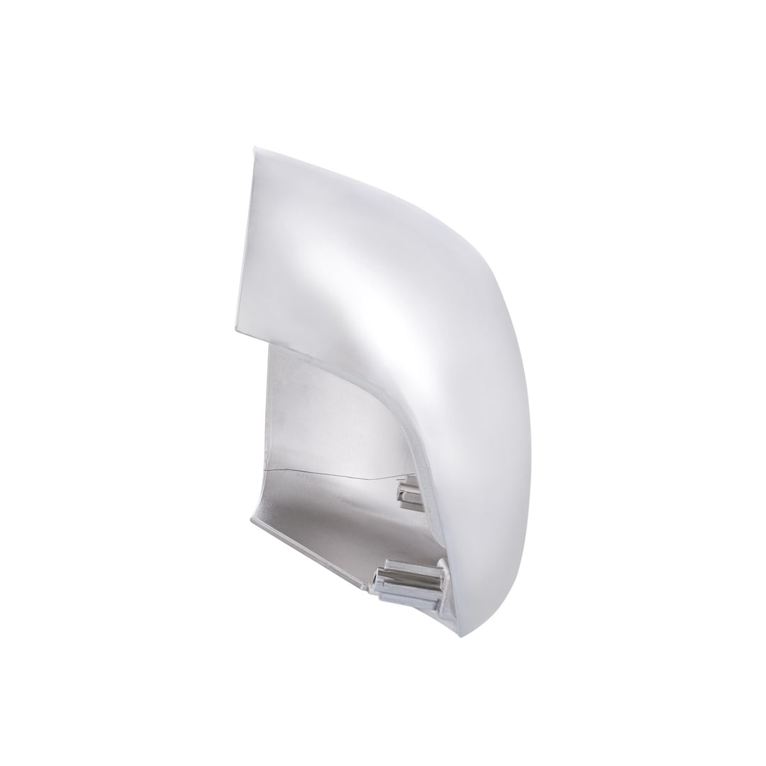 Chrome Plastic Hood Mirror Cover For 2018-2024 Freightliner Cascadia-Passenger
