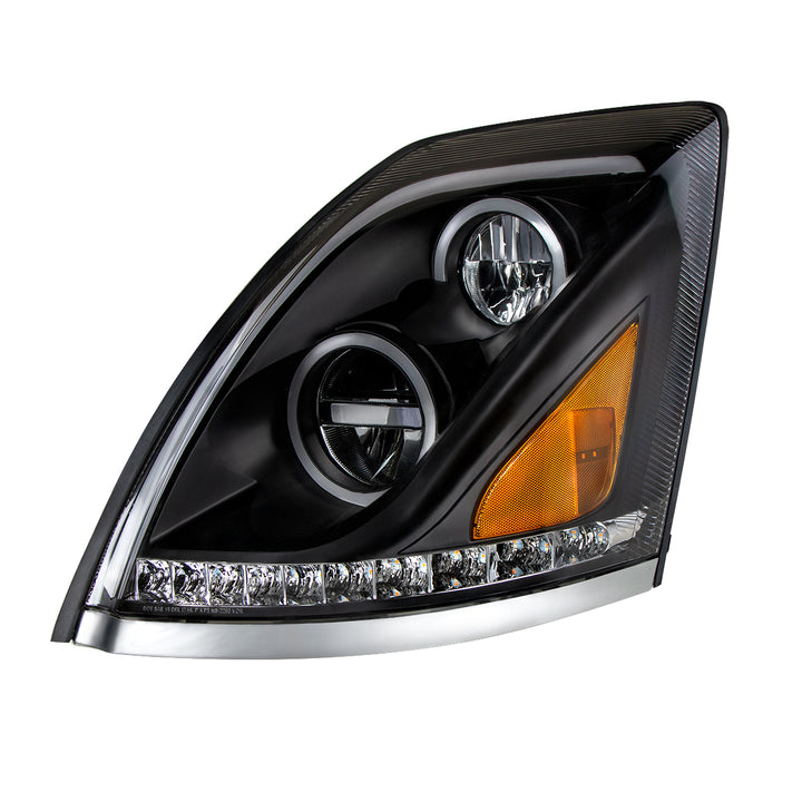 Blackout LED Headlight for 2013-2017 Volvo VN/VNL - Driver